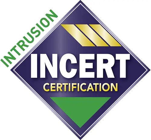 Logo certification INCERT intrusion